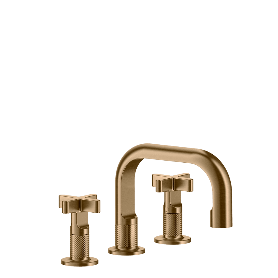 Gessi Washbasin Group 58112 in Warm Bronze Br. Pvd