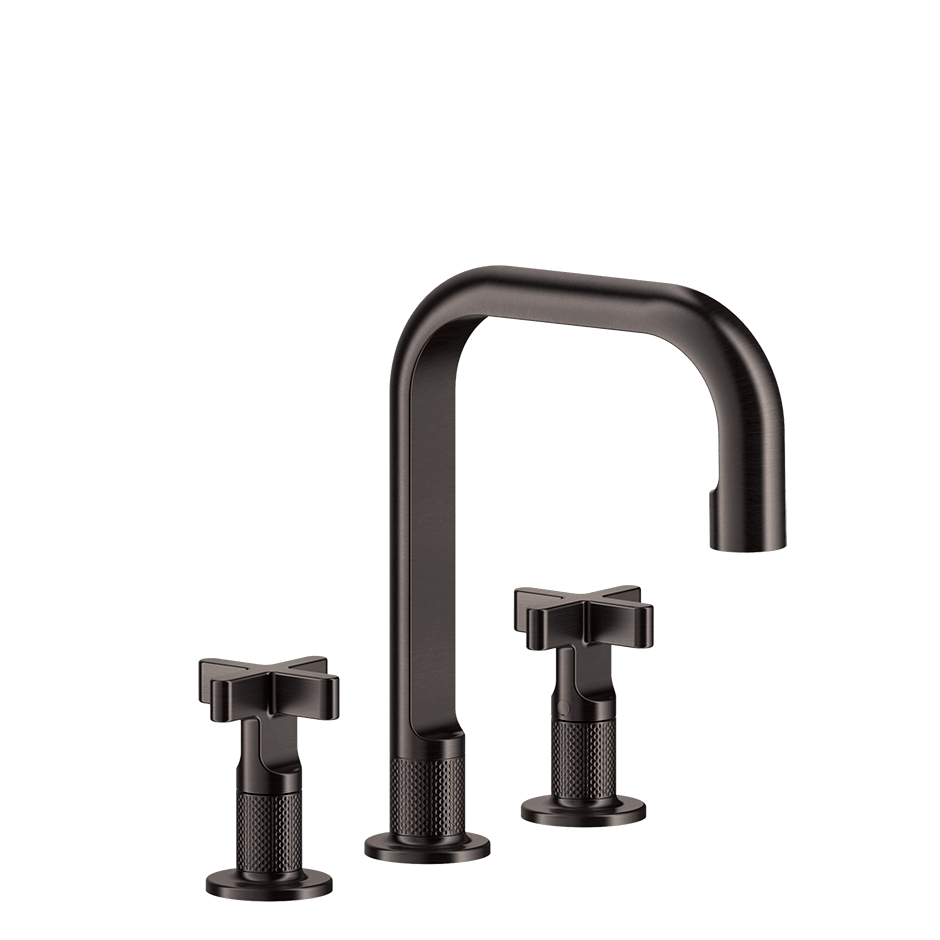 Gessi Washbasin Group 58113 in Black Metal Br. Pvd