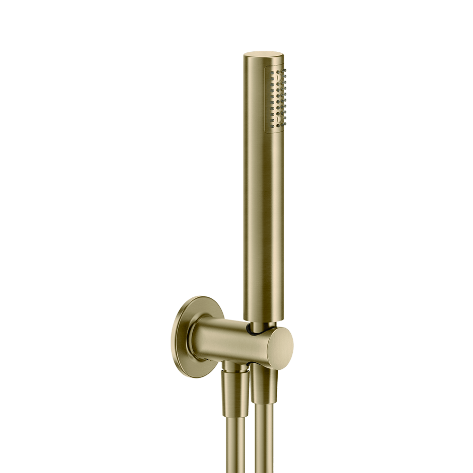 Gessi Shower Set 58123 in Brass Brushed Pvd