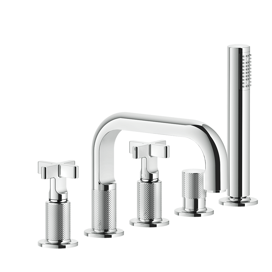 Gessi Bath Mixer 58140 in Chrome