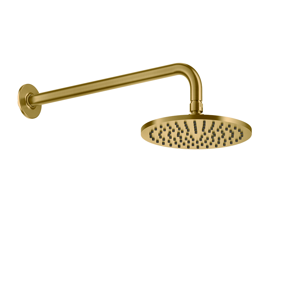 Gessi Showerhead 58148 in Gold Brushed Pvd