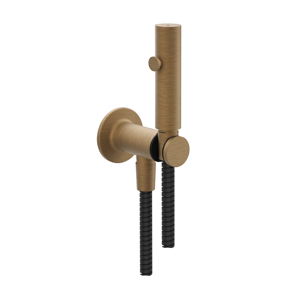 Gessi Hydrobrush 58151 in Antique Brass