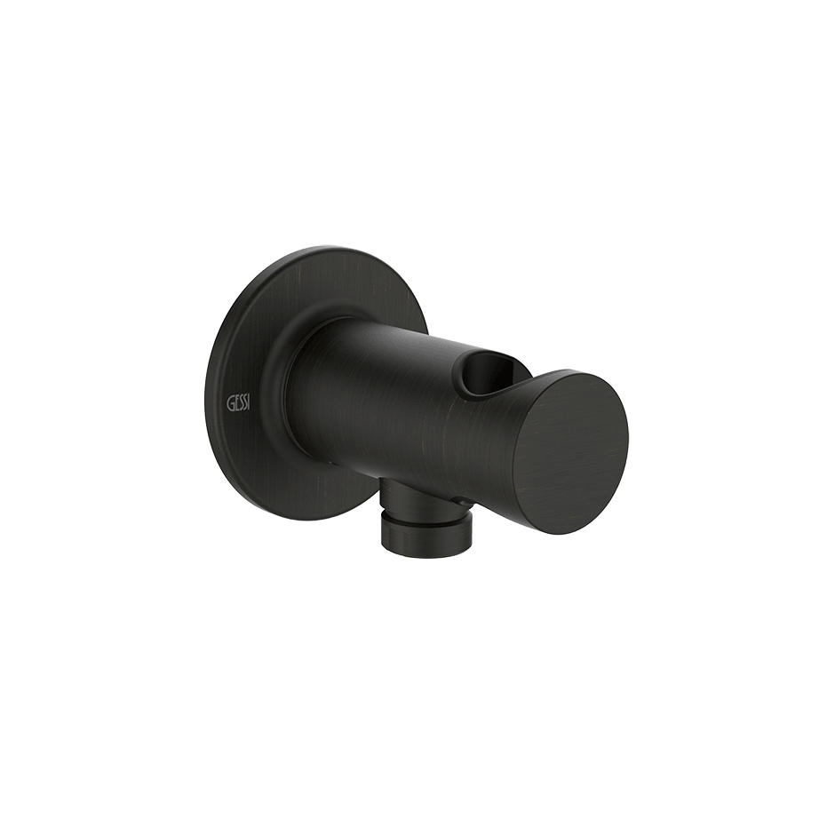 Gessi Handshower Hook 58161 in Aged Bronze