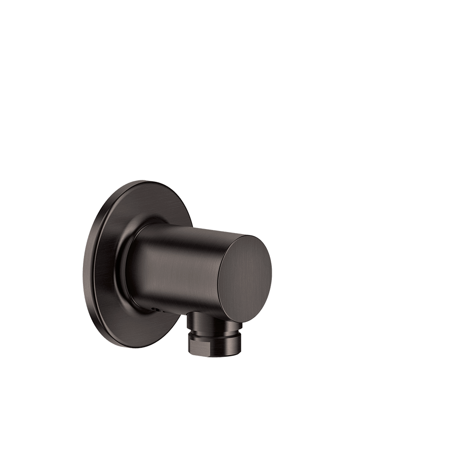 Gessi Water Outlet 58169 in Black Metal Br. Pvd