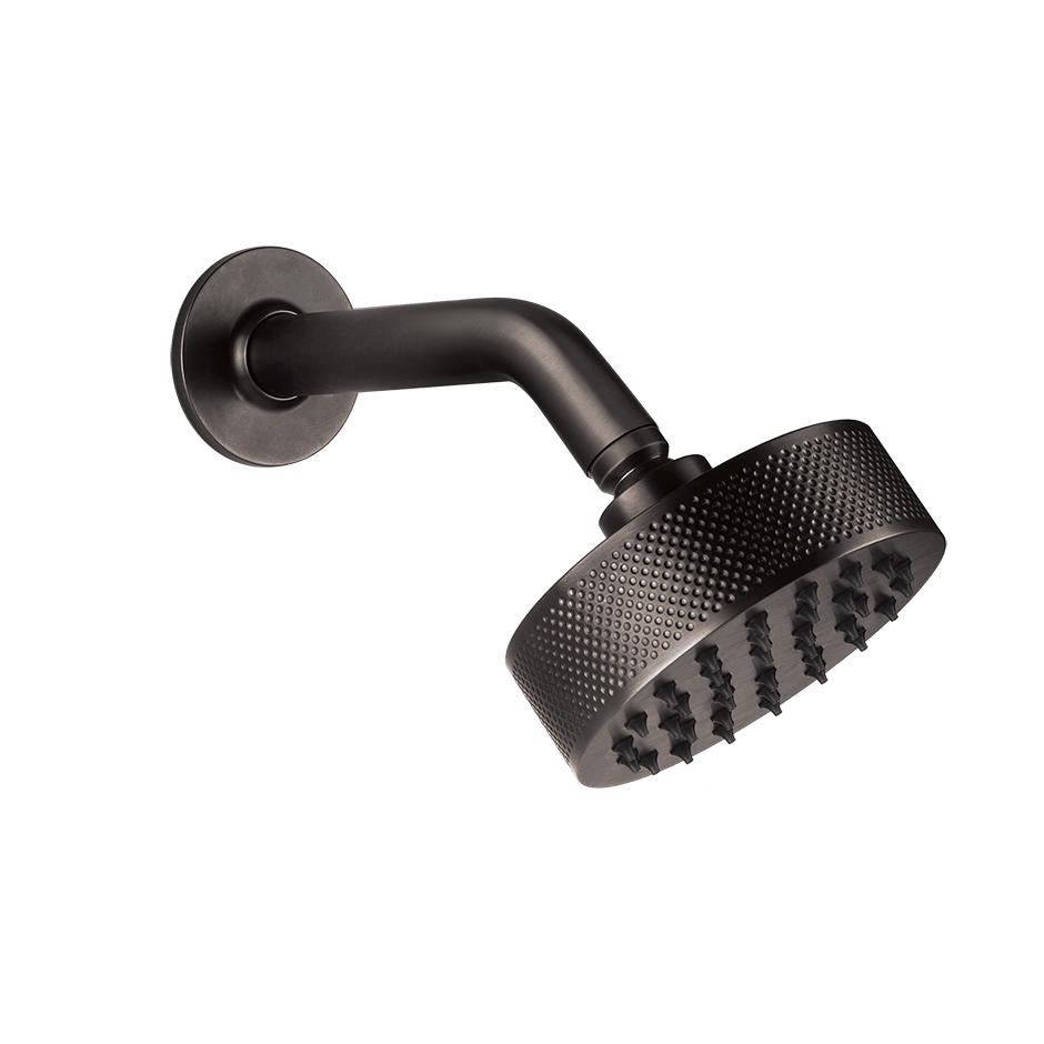 Gessi Showerhead 58189 in Black Metal Br. Pvd