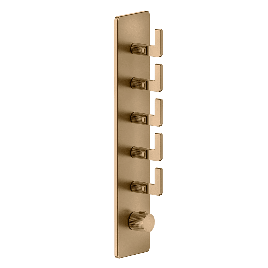 Gessi Shower Mixer 58210 in Warm Bronze Br. Pvd