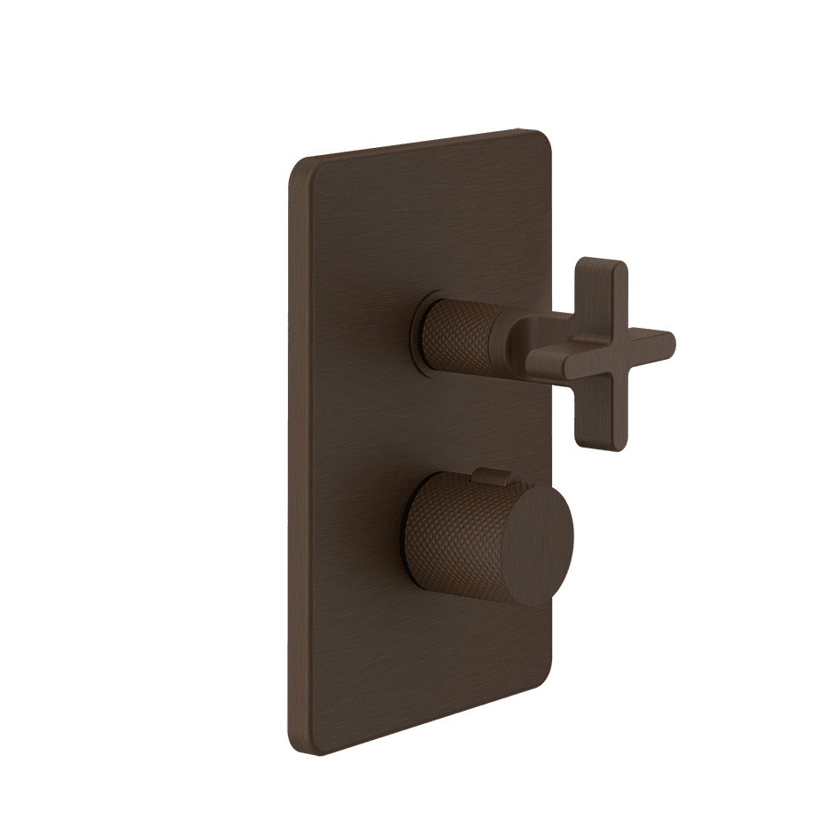 Gessi Shower Mixer 58234 in Dark Bronze