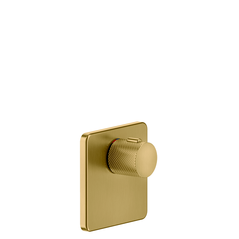 Gessi Shower Mixer 58254 in Gold Brushed Pvd