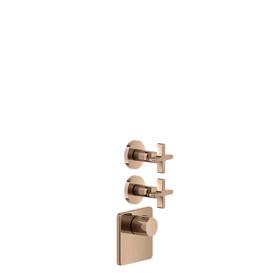 Gessi Shower Mixer 58344 in Copper Pvd