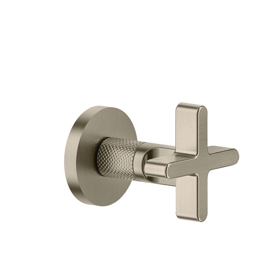 Gessi Stop Valve 58363 in Finox Brushed Nickel