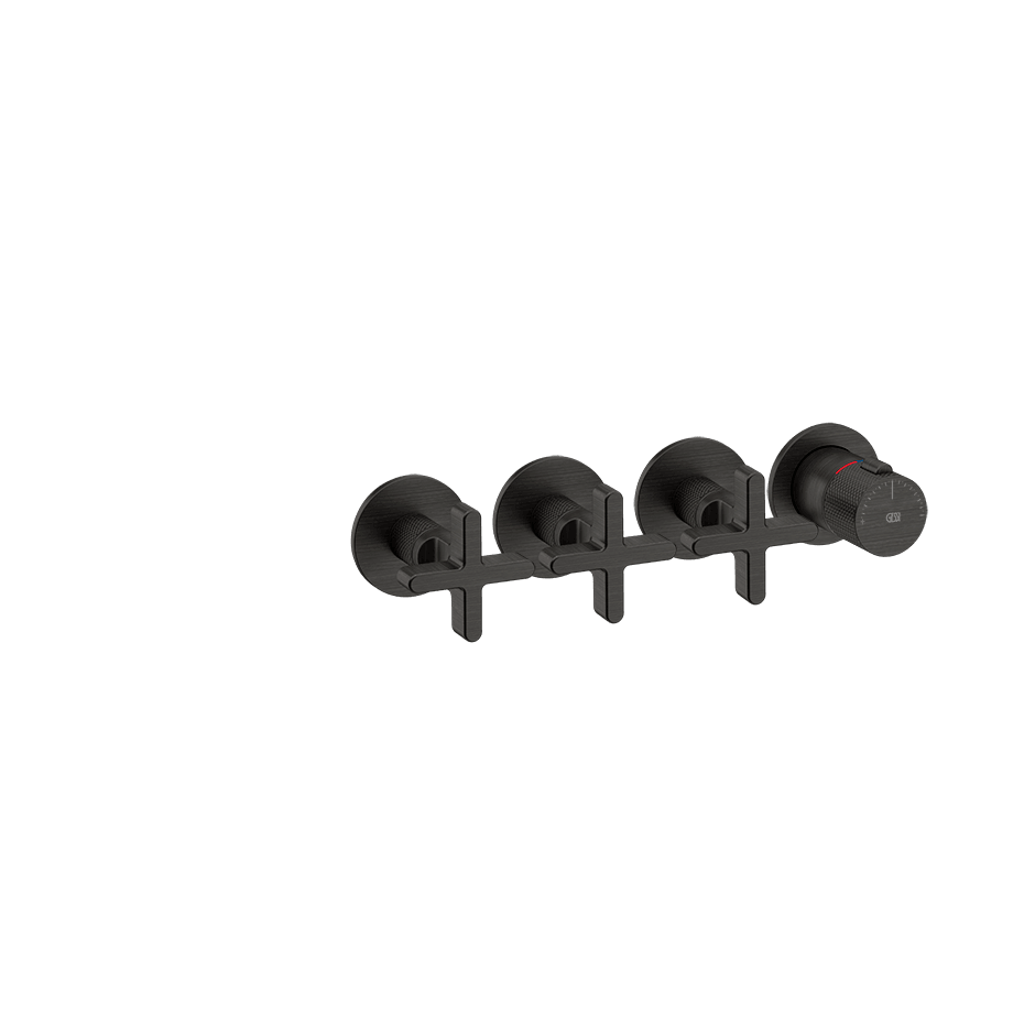 Gessi Shower Mixer 58436 in Aged Bronze