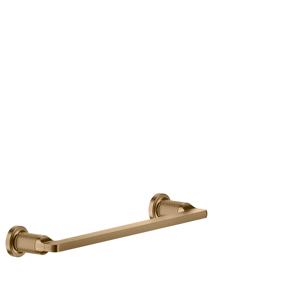 Gessi Towel Rail 58497 in Warm Bronze Br. Pvd