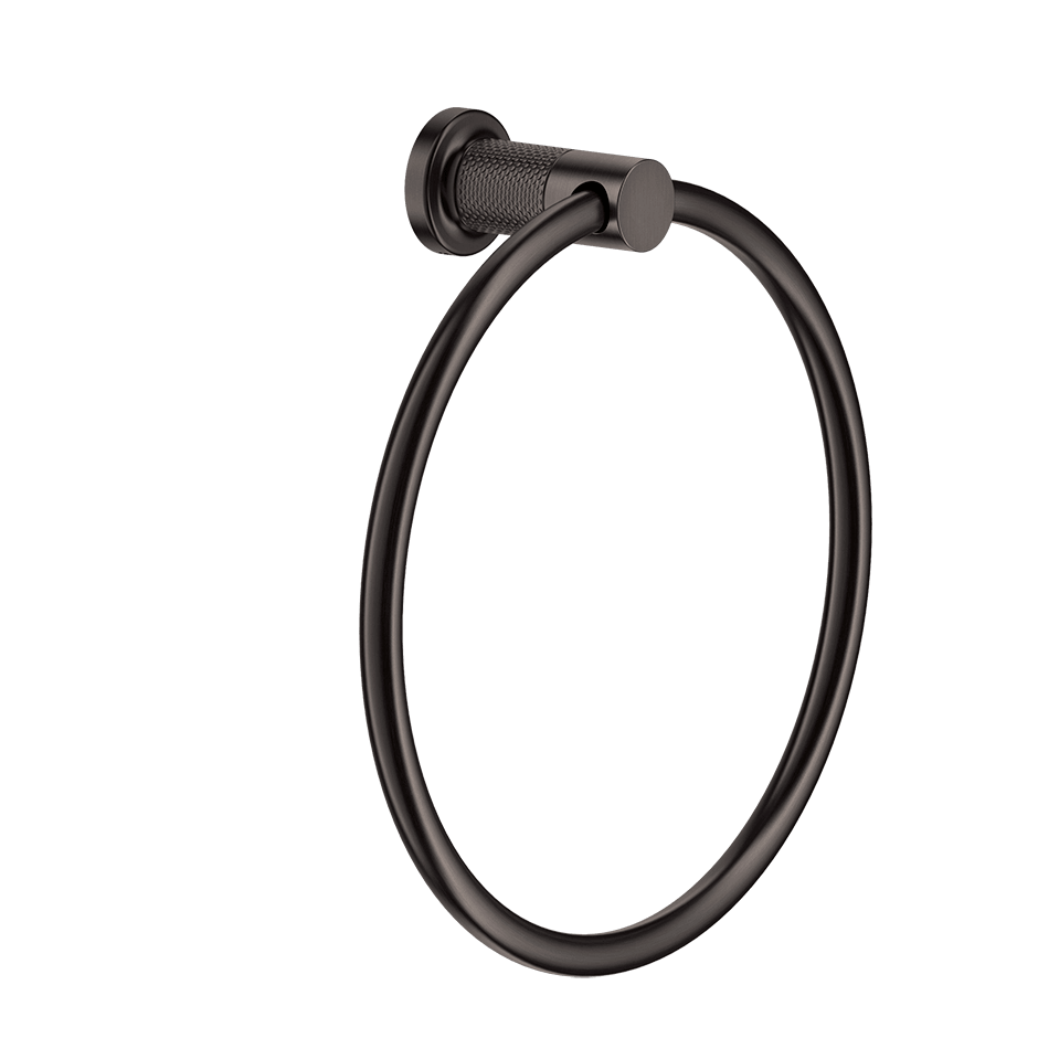 Gessi Towel Rail 58509 in Black Metal Br. Pvd
