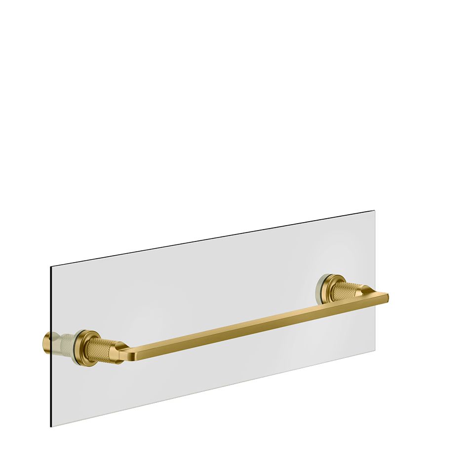 Gessi Towel Rail 58615 in Gold Brushed Pvd