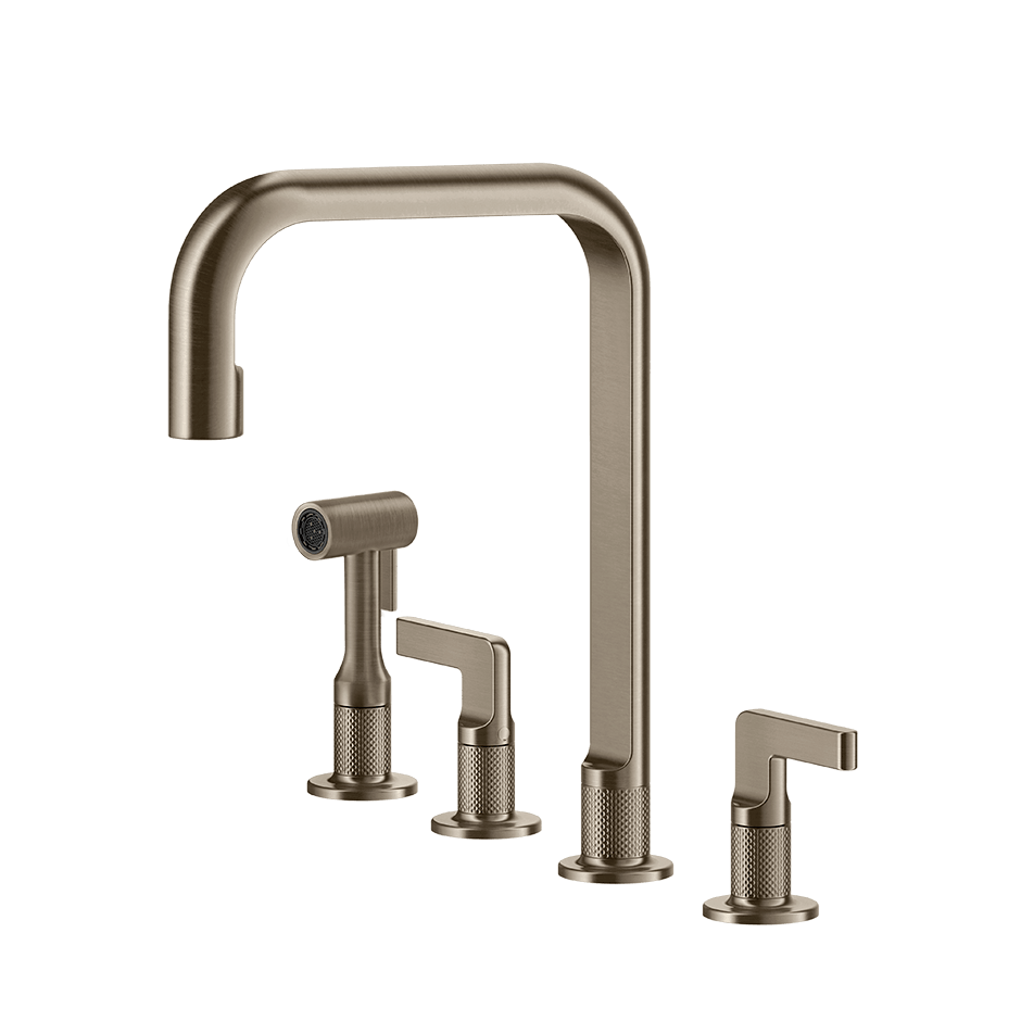 Gessi Sink Mixer 58703 in Finox Brushed Nickel