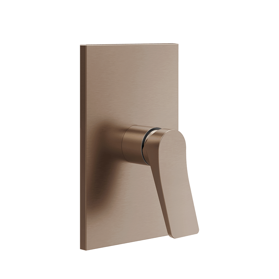 Gessi Shower Mixer 59061 in Copper Brushed Pvd
