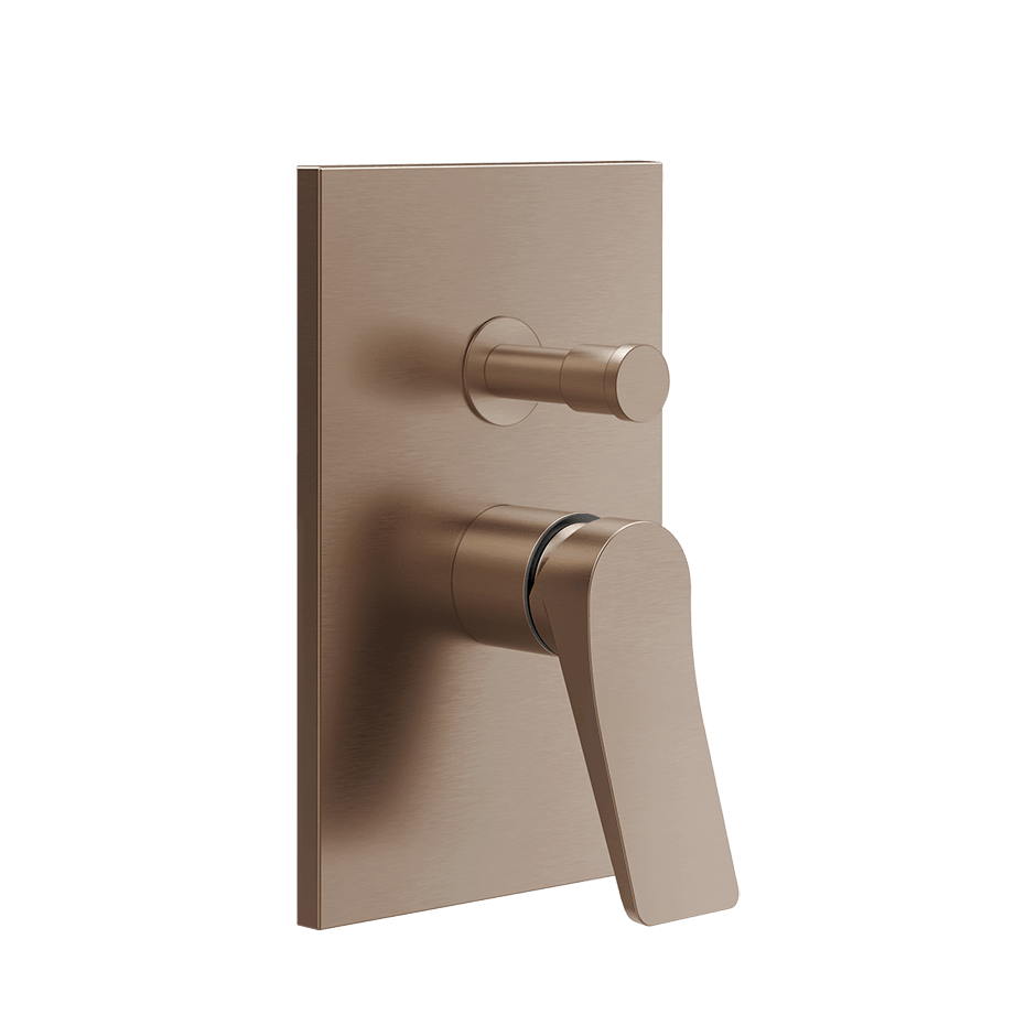 Gessi Shower Mixer 59079 in Copper Brushed Pvd