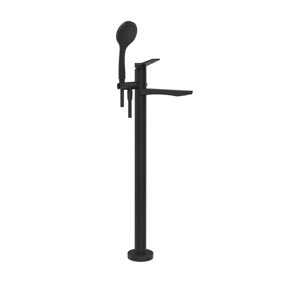 Gessi Bath Mixer 59131 in Matte Black