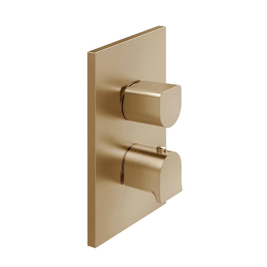 Gessi Shower Mixer 59136 in Warm Bronze Br. Pvd