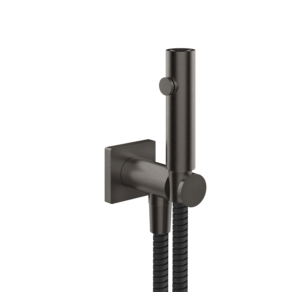 Gessi Shut-Off 59153 in Black Metal Br. Pvd