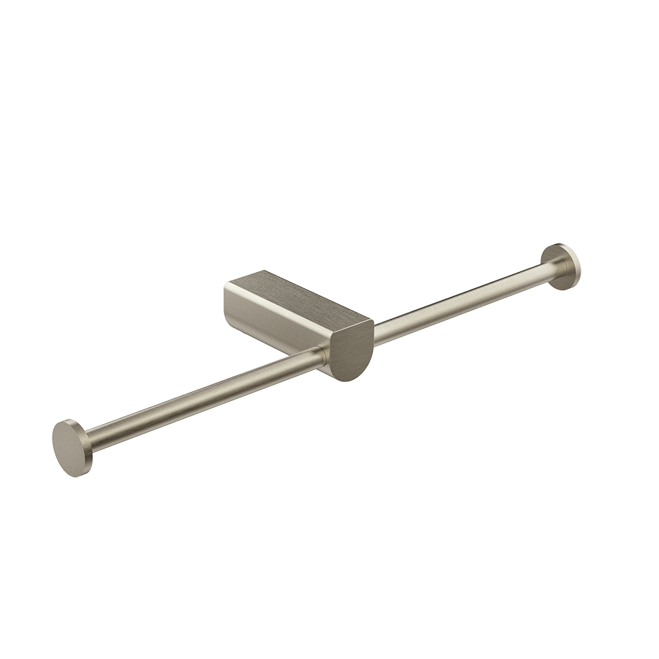 Gessi Paper Roll Holder 59415 in Finox Brushed Nickel