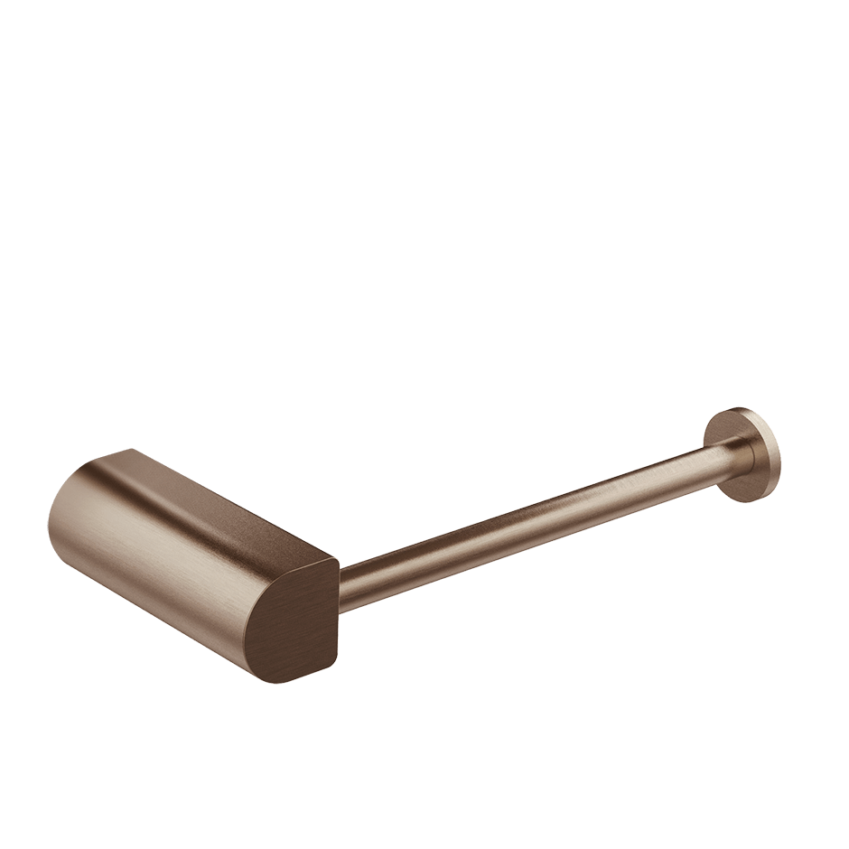 Gessi Paper Roll Holder 59455 in Copper Brushed Pvd