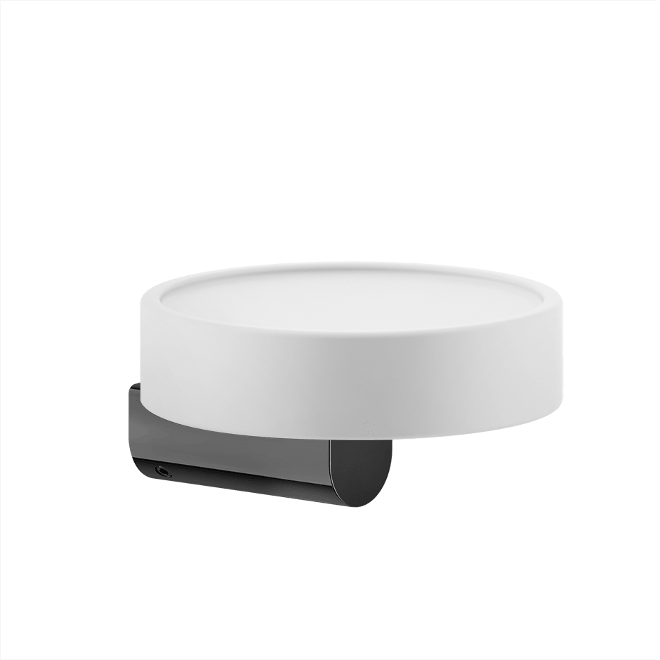 Gessi Soap Holder 59501 in Black Metal Pvd