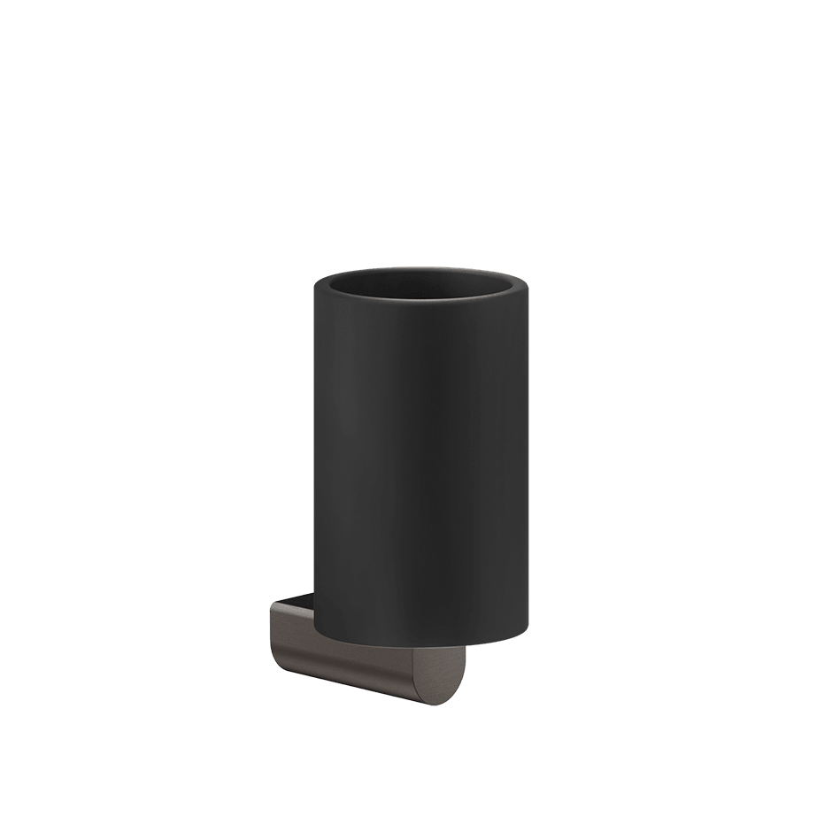 Gessi Tumbler Holder 59508 in Black Metal Br. Pvd