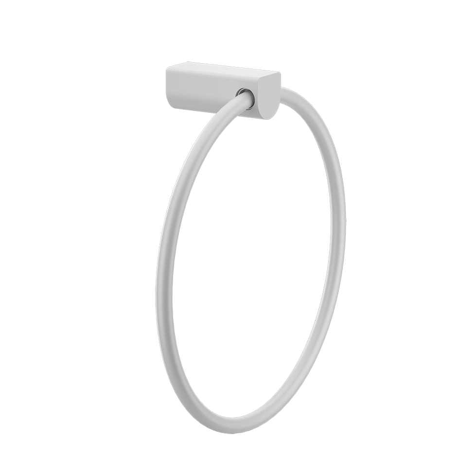 Gessi Towel Rail 59509 in Matte White
