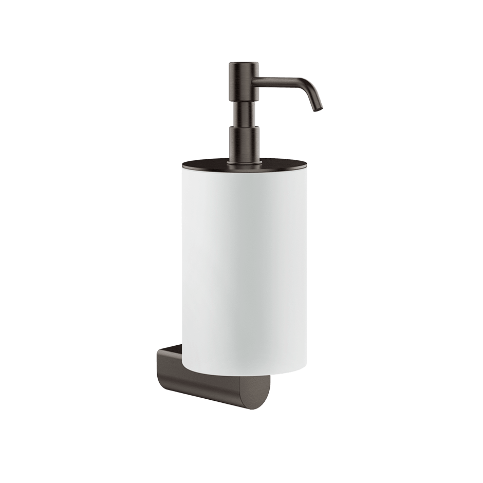 Gessi Soap Dispenser Holder 59513 in Black Metal Br. Pvd