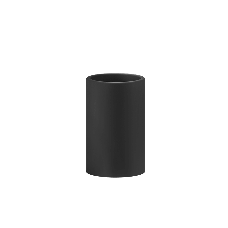 Gessi Tumbler Holder 59532 in Matt Black Ceramic