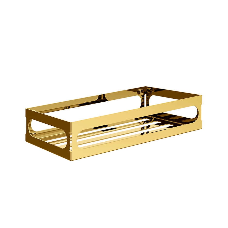 Gessi Shelf 59549 in Gold Pvd