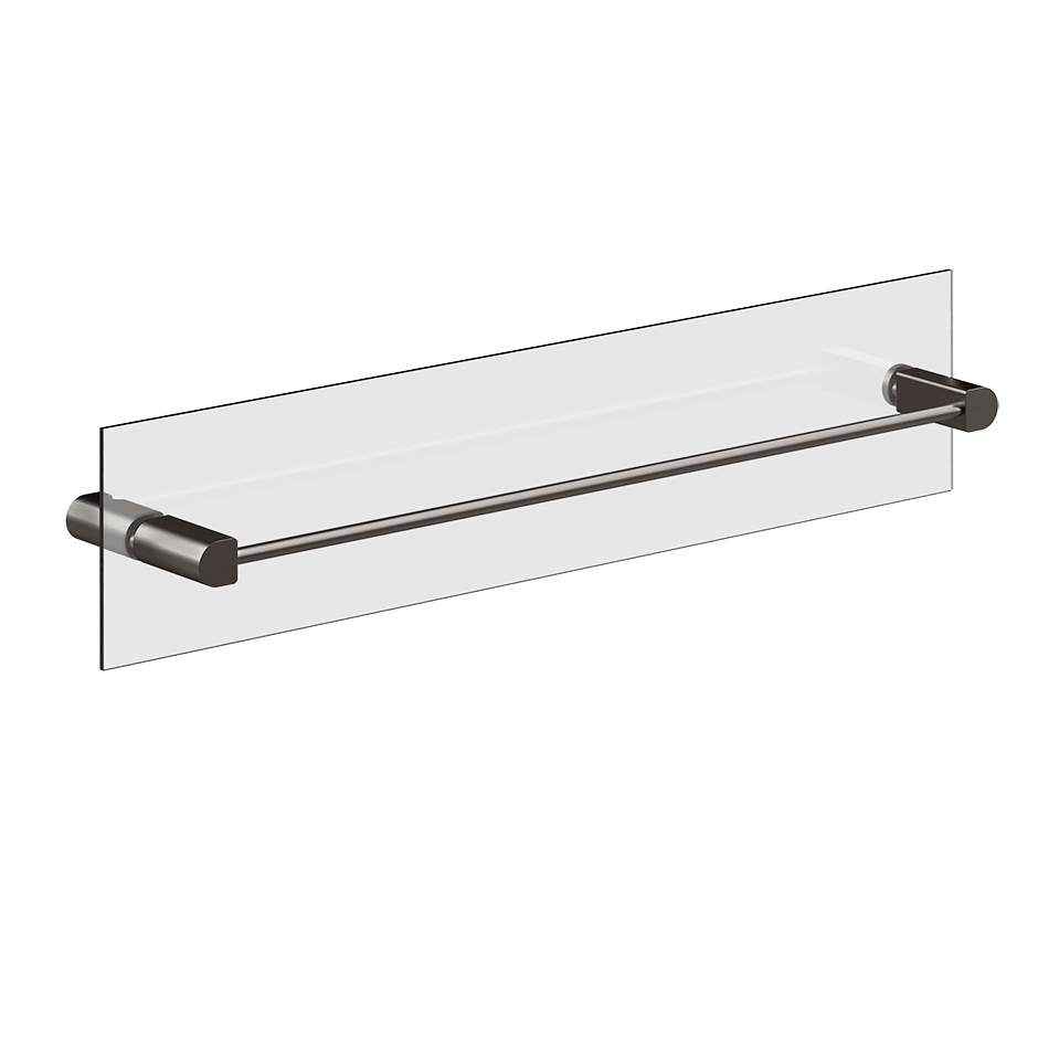 Gessi Towel Rail 59566 in Black Metal Br. Pvd