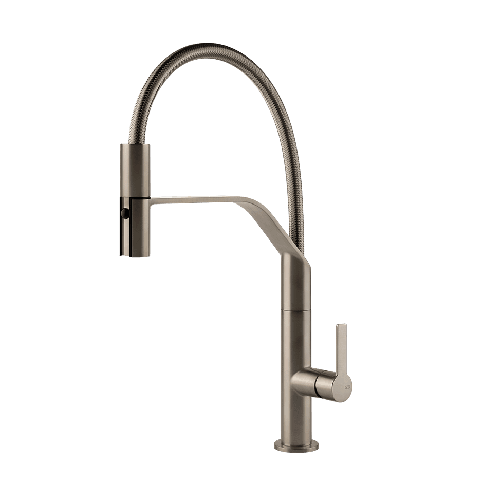Gessi Sink Mixer 60005 in Finox Brushed Nickel
