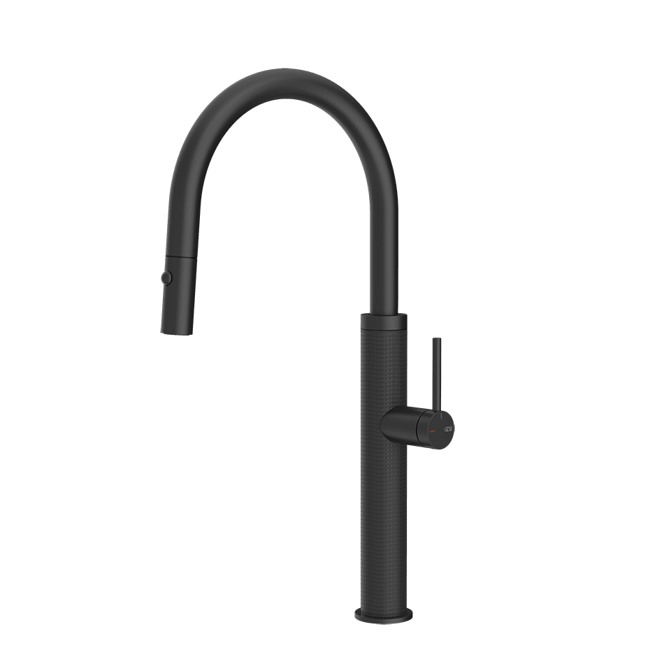 Gessi Sink Mixer 60026 in Matte Black