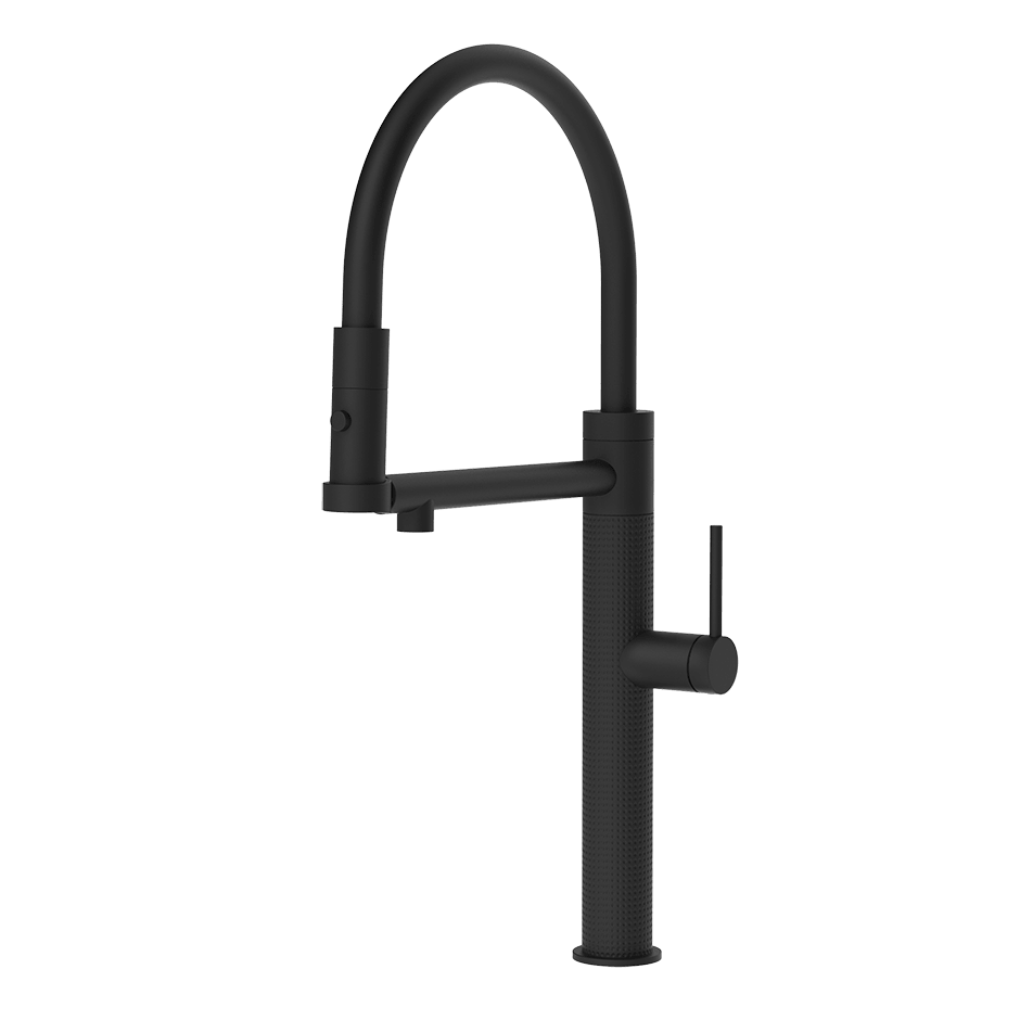 Gessi Sink Mixer 60214 in Matte Black