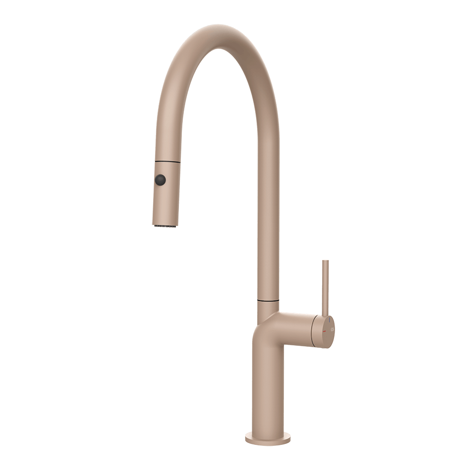 Gessi Sink Mixer 60303 in Matte Cipria