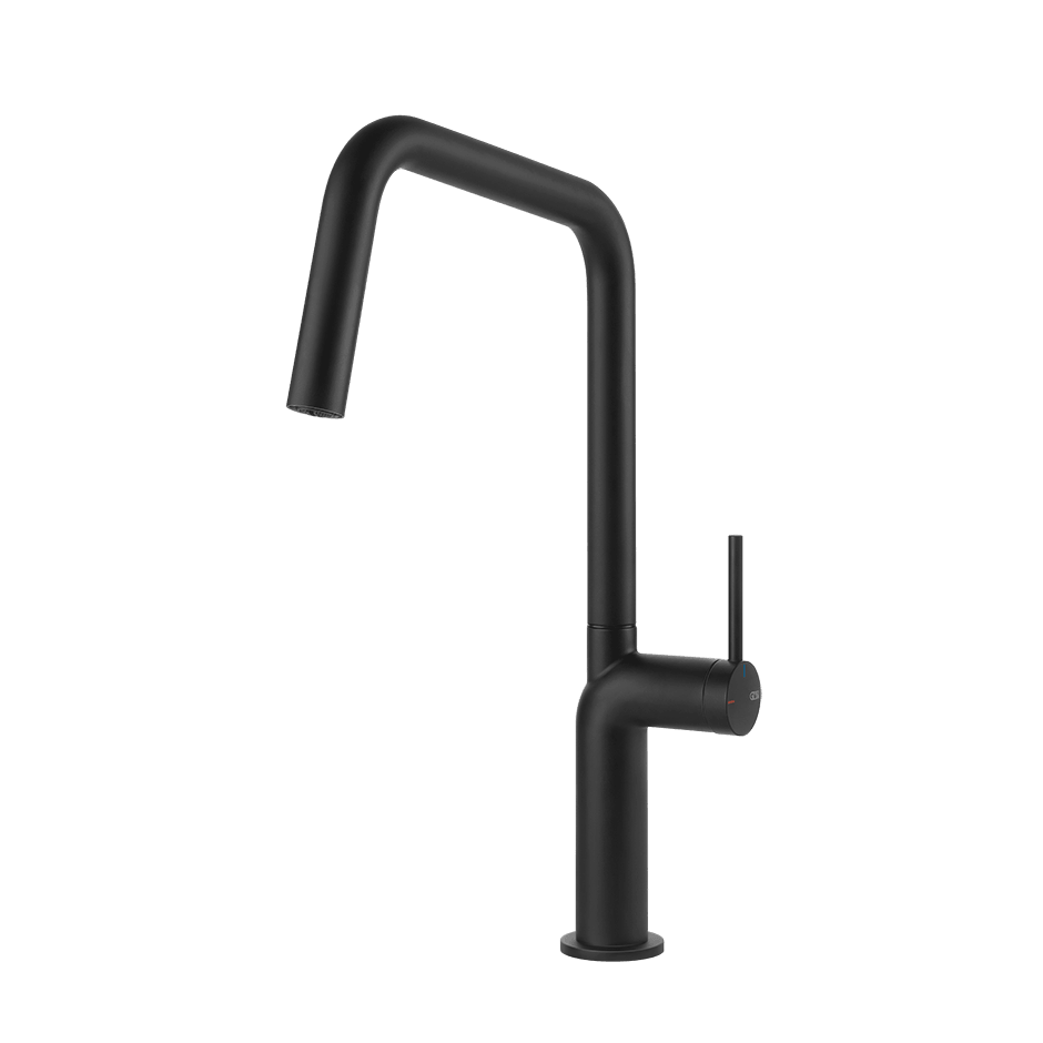 Gessi Sink Mixer 60305 in Matte Black