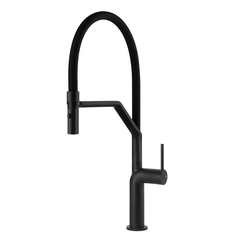 Gessi Sink Mixer 60315 in Matte Black