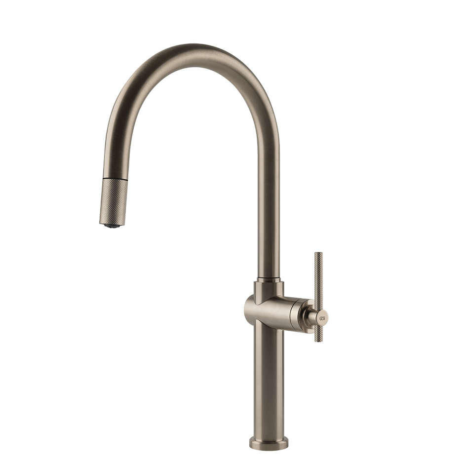 Gessi Sink Mixer 60672 in Finox Brushed Nickel