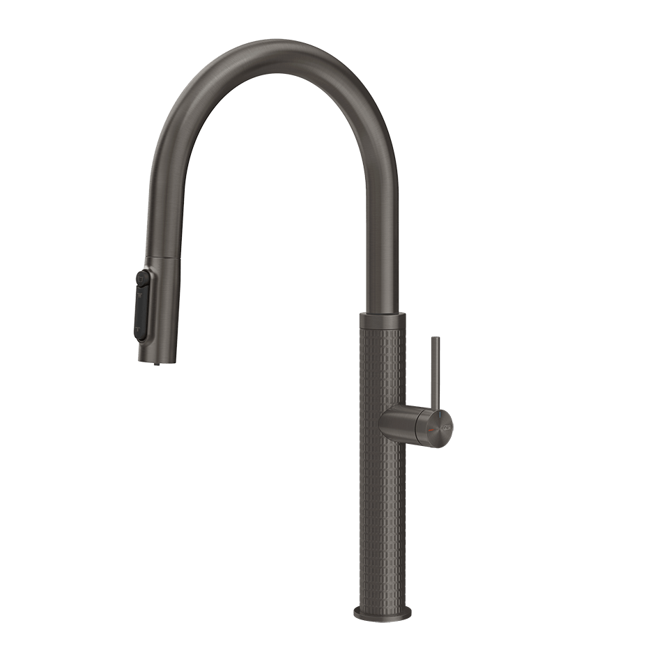 Gessi Sink Mixer 60824 in Black Metal Br. Pvd