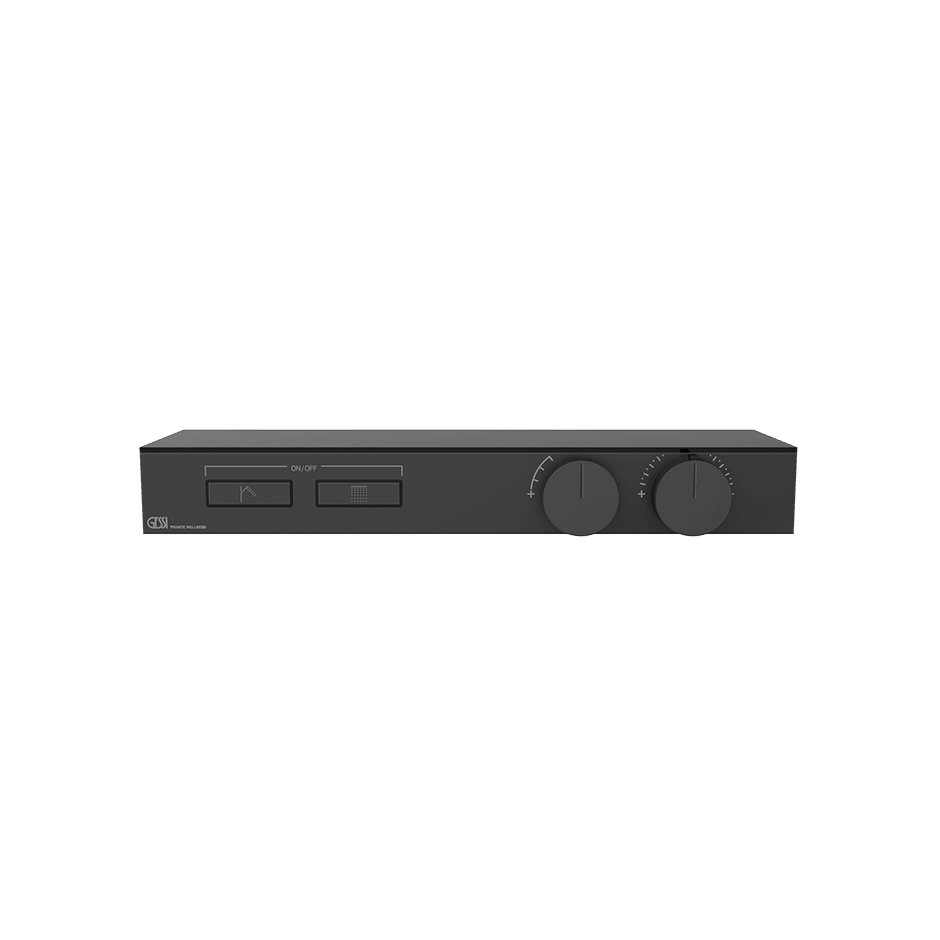 Gessi Shower Mixer 63022 in Matte Black