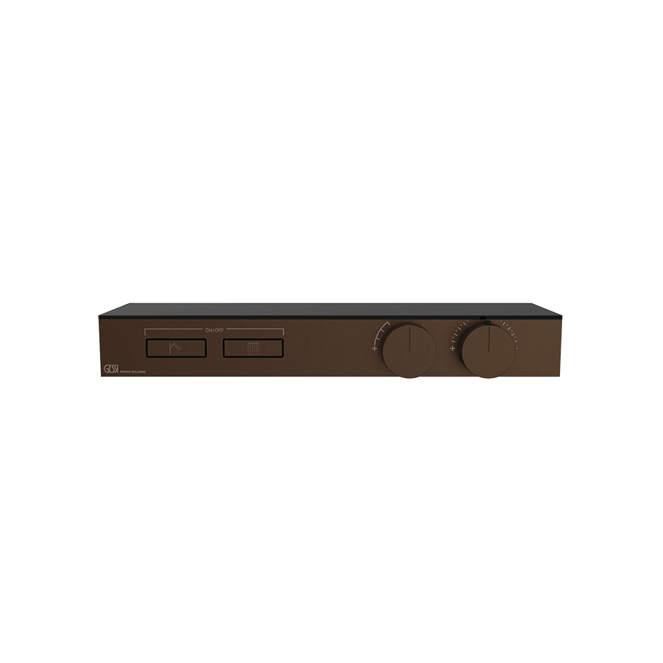 Gessi Shower Mixer 63022 in Dark Bronze