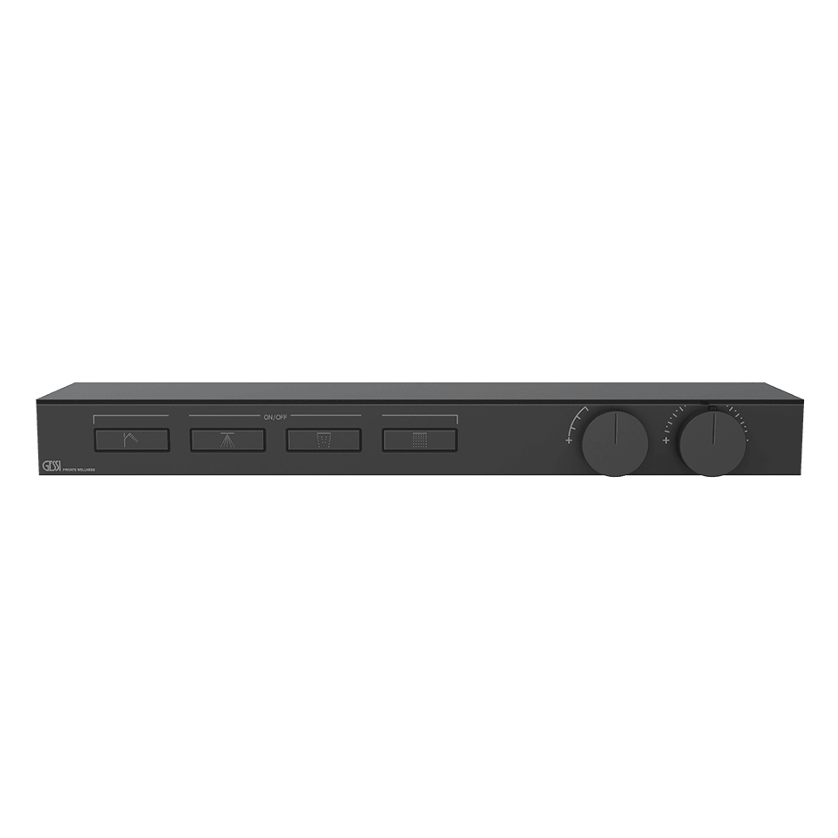 Gessi Shower Mixer 63026 in Matte Black
