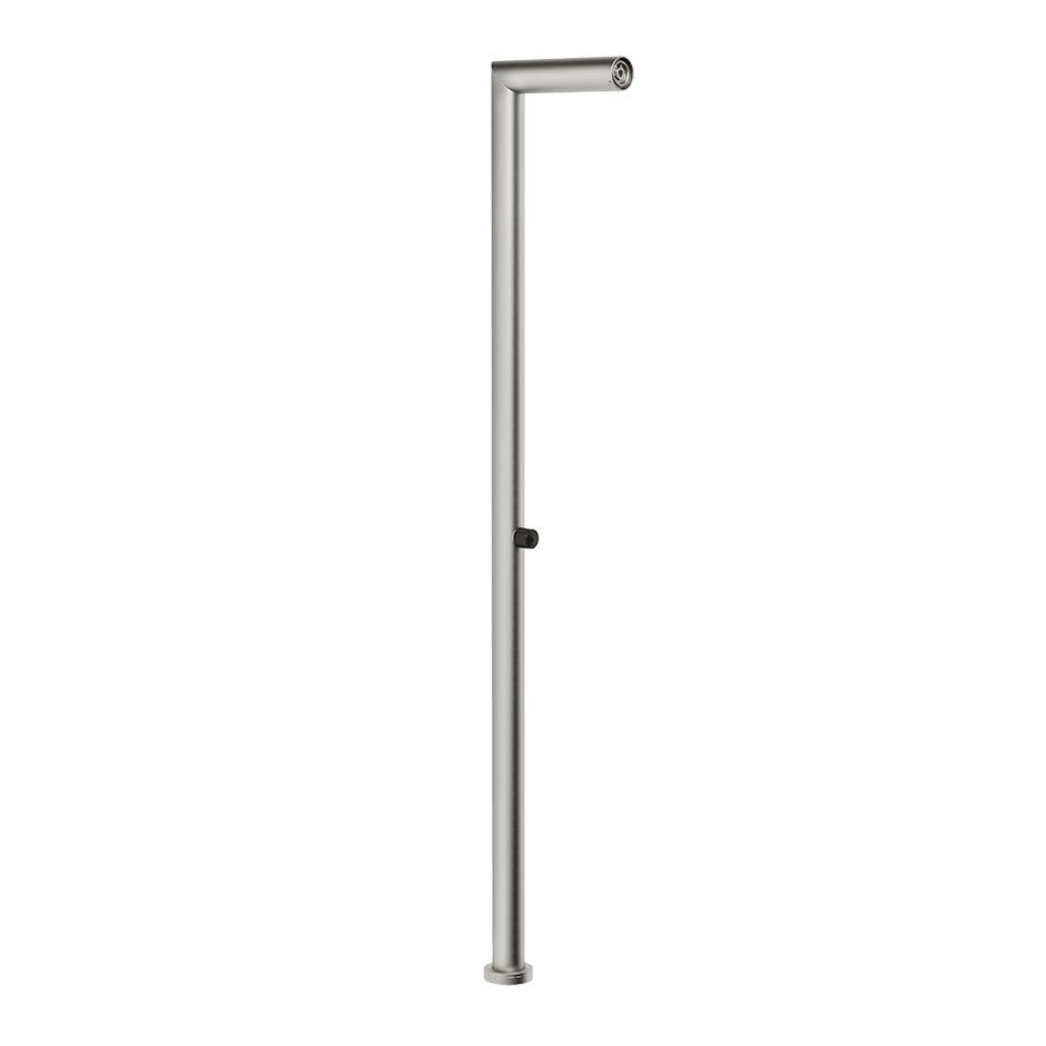 Gessi Shower Column 63201 in Steel Brushed