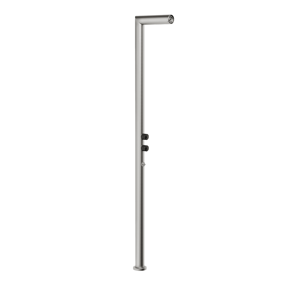 Gessi Shower Column 63203 in Steel Brushed