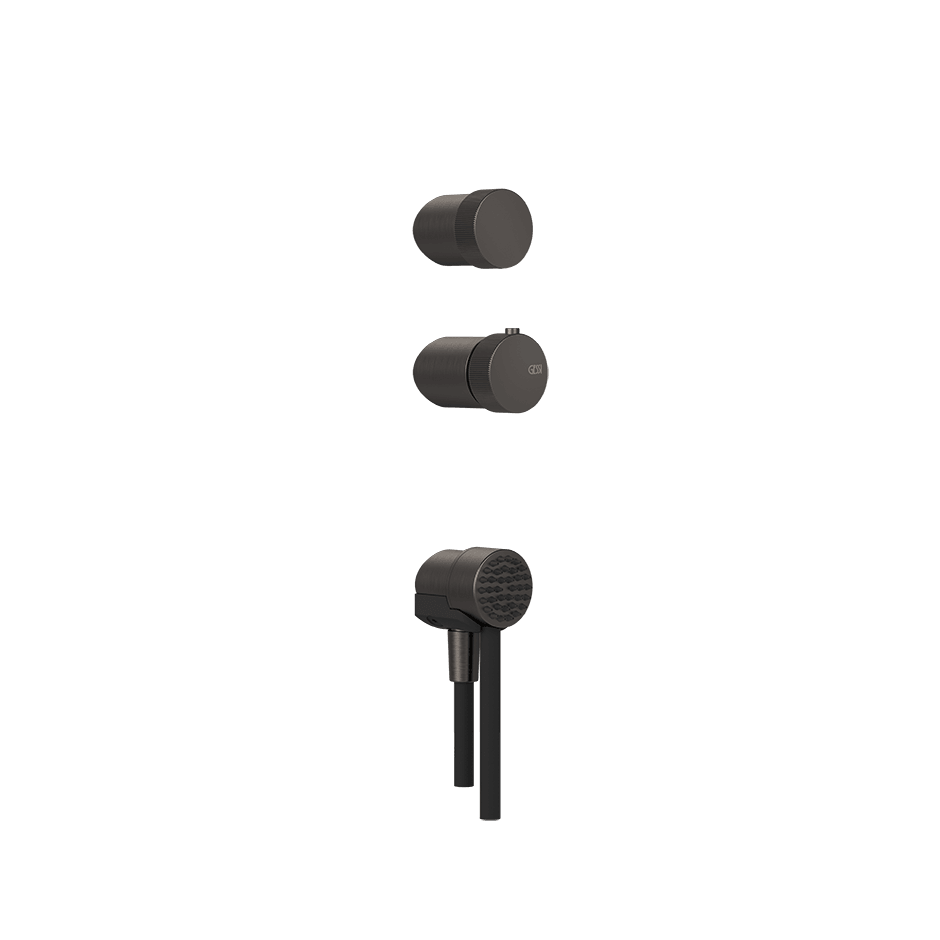 Gessi Diverter 63216 in Black Metal Br. Pvd
