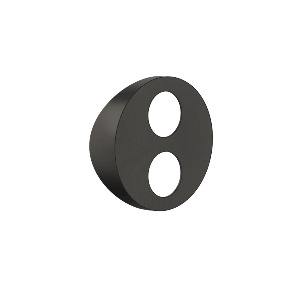 Gessi Cover 63220 in Black Metal Br. Pvd