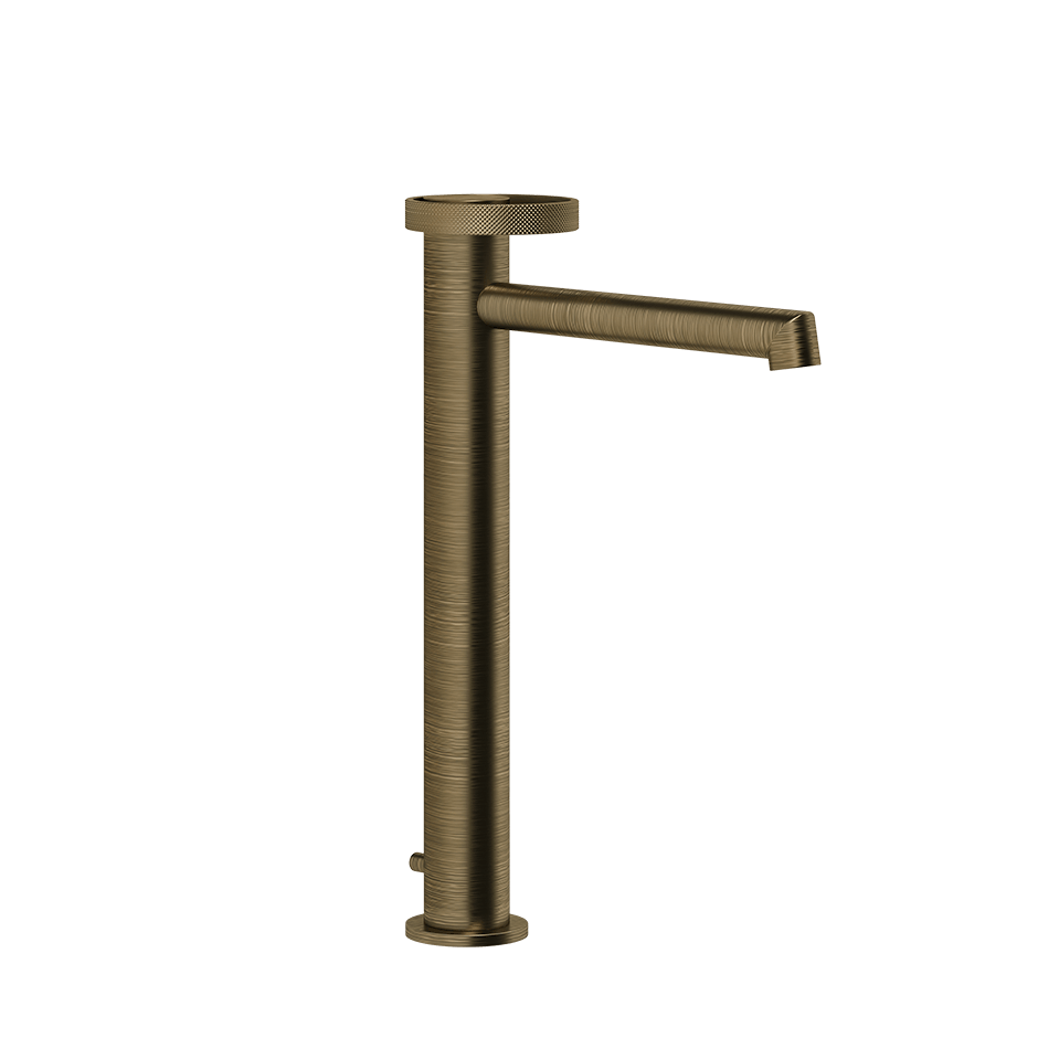 Gessi Washbasin Mixer 63305 in Antique Brass