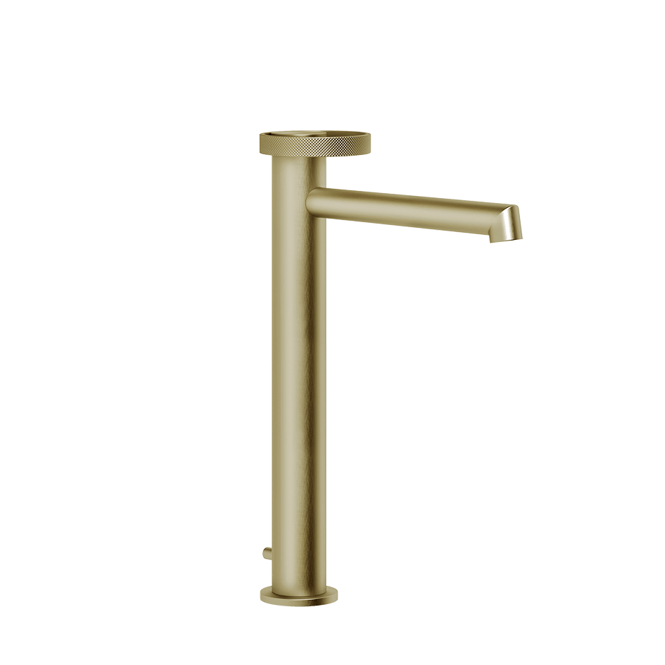 Gessi Washbasin Mixer 63305 in Brass Brushed Pvd
